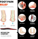 Kimihome Plantar Fasciitis Relief Insoles - High Arch Support Inserts - FSA Eligible Items Only List - Heel Cups & Shoe Inserts for Heel Pain Relief - Planter Facetious Relief Support Inserts - S - Black - XS:Men's 4.5 - 6 | Women's 5.5 - 7 — 2