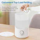 Cool Mist Humidifier for Bedroom, 3L Top Fill Ultrasonic Air Humidifier with…