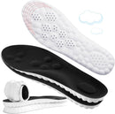 4D Cloud-Like Comfort Soles for Men - Soft Memory Foam Cushioning Insoles - Trim to Fit Steppers Insoles with Arch Support for Foot Pain Relief and Fatigue Reduction(US M 7.5-10.5) - Black — 1