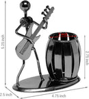MyGift Guitar Pen Holder Desk Office Decor Gift For Men — 2