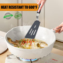 Beijiyi Silicone Spatula Turner Set of 3, 600°F Heat Resistant, BPA Free — 3