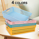 4 Pieces Turn in Trays for Classroom, Paper Organizer Baskets for Office and School — 3