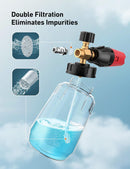 AstroAI Foam Cannon for Pressure Washer with 1/4" Quick Connect Plug, 1 L — 2