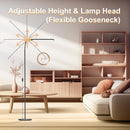 15W Floor Lamp with Touch Control Adjustable Brightness 3500K-7000K 360° Gooseneck LED Floor Lamps Eye-Caring Floor… — 5
