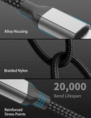 2Pack MFi Certified 3ft USB-C to Lightning Cable for iPhone 14/13/12, iPad 5