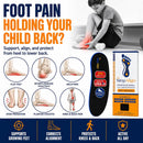 Dr. StepAlign Orthotic Insoles for Kids & Youth | Podiatrist-Designed Arch Support for Flat Feet, Overpronation & Heel Pain | Children's Growing Feet Shoe Inserts | Boys & Girls, Youth F — 3