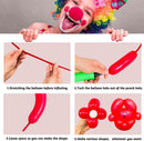 Red Long Balloons Premium 260 Twisting Balloons Animals Magic for Birthday Kids Wedding Party Supply 100pcs — 5