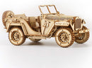 ROKR 3D Wooden Puzzle for Adults Mechanical Car Model-DIY Building Vehicle Kits-Brain Teaser Toys-Gift for Men Women on Birthday/Christmas Day (Army Field Car) — 1