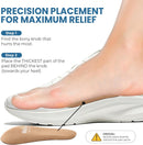 Metatarsal Pads for Mortons Neuroma Relief – Gel Ball of Foot Cushions for Men, Forefoot Cushion Pads, Foot Pads for Metatarsal Pain Relief, Brown, 2 Pairs(M+L) 5