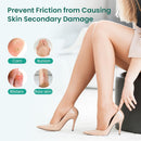 Welnove Hydrogel Blister Cushions - 32ct Blister Bandages for Feet, Heels - Blister Prevention Pads for Protection Against Shoe Friction - Water-Resistant Heel Protectors Pads for Women & Men | Clear (Heel Pack) | 32 Pack — 4