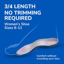 Dr. Scholl's Tri-Comfort Insoles, Shoe Inserts for Women, Size 6-11, 1 Pair, 3/4 Length - Women's 6-11 (Pack of 1) — 5
