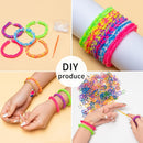 XKDOUS 24 Colors Rubber Band Bracelet Kit, Rubberband Bracelet Making Kit — 5