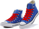 AOMIDI Flat Shoelaces 5/16" | 2 Pair | For Sneakers and Converse Shoelaces — 6