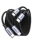 UGREEN 100W USB C to USB C Cable, Fast Charging, 2-Pack, 3.3ft, Black 9
