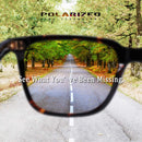 CARFIA Polarized Men's Sunglasses UV400 Protection Cool Man Shades CA5354 | 1. Tortoise Frame Grey Lens | Multicolor — 4