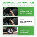 Airmoto Portable Tire Inflator and Hard Carrying Case Bundle — 5