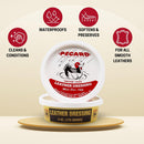 Leather Dressing 6 oz – Waterproofer and All-Purpose Leather Conditioner for Oil-Tanned, Chrome-Tanned, and Exotic Leathers – Cleans, Conditions, and Preserves — 3