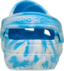 Crocs Unisex Adult Classic Marbled Tie-dye Clogs – Tinted Glass/Multi — 5