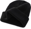 Connectyle Classic Double Layer Knit Beanie Hat Warm Thick Acrylic Winter Hats Daily Cuffed Beanies Watch Hat for Men Women — 4