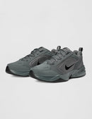 Nike Men's Air Monarch IV Training/Workout Shoes - Dark Grey/Black — 6