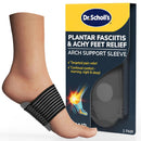 Dr. Scholl's® Plantar Fasciitis & Achy Feet Relief Arch Support Sleeve, Cushioned Arch Supports, Compression Band, Foam Pad Insert, Non Slip Sole, All-Day Wear, Morning to Night, Unisex 1 Pair — 1