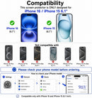 NEW'C for iPhone 16, iPhone 15 Screen Protector Installation Tool Included photo 2