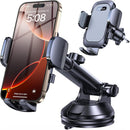 Romuto Phone Holders for Your Car Phone Holder Mount【90+LBS Suction Cup】 | Gray photo 1