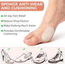 Nuanchu 60 Pcs Bunion Cushions Self-Adhesive Bunion Pads, Light Skin, M — 6