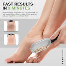 FERYES Foot File Callus Remover with Dead Skin Catcher – The Genius Foot Scrubber for Mess-Free Pedicures, Heel Scraper for Cracked Heel Treatment, Wet & Dry Use Feet Rasp - Black — 2