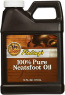 Fiebing's 100% Pure Neatsfoot Oil 16oz - Natural Leather Preservative - Great for Boots, Baseball Gloves, Saddles and More — 1