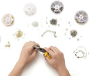 Handyman Crafts Jump Rings Kit With1000PCS Open Jump Rings 40PCS 12mm Lobster Clasps and Jump Rings Opener for… — 3