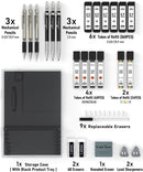 Four Candies 25PCS Mechanical Pencil Set, 0.5, 0.7, 0.9 ＆ 2mm, Storage Case | 0.5mm+0.7mm+0.9mm+2.0mm — 5