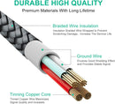 etguuds USB to USB C Cable 3ft, 2-Pack USB A to USB C Charger Cord Type C photo 6