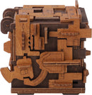 WOODEN.CITY Escape Room Puzzle Box – 3D Wooden Puzzle Box for Adults & Teens, Brain Teaser Puzzle Box Secret Lock Box with Cluebox Mechanism – Mechanical Wood Puzzle Box Kit, Unique Puzzle Boxes Gift — 2