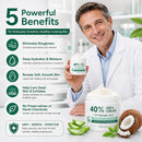 Urea Cream 40 Percent for Feet Maximum Strength,6 OZ Foot Cream for Dry Cracked Heels, Callus Care with 2% Salicylic Acid, Moisturizer for Hands Elbows Knees Rough Skin — 3