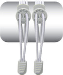 Lock Laces | Elastic No Tie Shoelaces | Solid Gray — 1
