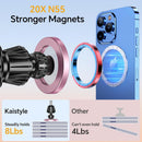 Kaistyle for Magsafe Car Mount【Strong Magnet】 Magnetic Phone Holder for Car Phone Holder Mount Dash Mounted Holders Phone Holders for Your Car Accessories for Women Men for iPhone 18 Pro Max 17 16 15 | Pink photo 4
