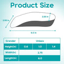 Height Increase Insoles - Orthopedic High Pads 1.0 - Arch Support Insoles for Plantar Fasciitis, Flat Feet, Over-Pronation, Achilles Tendonitis, Foot Pain Relief (Gray, 1.4Inch) — 7