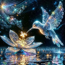 Hummingbird Diamond Art Kits For Adults,DIY Bird Diamond Painting Kits | Hummingbird Bird — 1