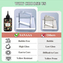 SANAAA UV Resin Clear Hard Type 100g,Low Viscosity Resin,Ultraviolet Fast Curing Sunlight Thin Resin for Jewelry… — 4