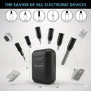 ECASP Cleaner Kit for AirPod,Multi-Tool iPhone Cleaning Kit,Cell Phone Cleaning Repair & Recovery for iPhone & iPad(Type C)Charging Port,Lightning Cables&Connectors,Easy to Store & Carry Design,Black photo 2