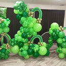 Green Balloon Garland Arch Kit, Kelfara Latex Balloons 109pcs Different Sizes 18/10/12/5 Inch, Party Balloons for Wedding Graduation Anniversary Green Jungle Forest Themed Birthday Party Decorations — 5