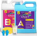 Bond Craftor Epoxy Resin Kit 1Gallon, Clear Crystal Resina Epoxica Food Safe, Casting Resin for Art Craft, Jewelry… — 1