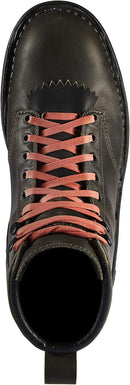 Danner 6" Logger 917 Women’s Waterproof Gore-Tex Hiking Boots, Suede Lightweight, Removable OrthoLite Footbed, Vibram Outsole - Charcoal — 4