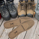 GALPADA Wool Felt Insoles 4 Pairs Cuttable Warm Breathable Cushioning Shoe Inserts for Men Women Winter Shoes Boots Slippers — 3