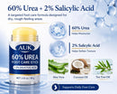 AUK 60% Urea Foot Care Stick with 2% Salicylic Acid, Moisturizing Foot Balm for Dry Cracked Heels, Rough Thickened Skin & Callused Feet, Targeted Stick for Feet Care, 1.41 oz — 6