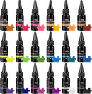 LET'S RESIN UV Resin Kit, 18 Dark Colored UV Resin Craft Set — 1