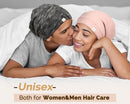 YANIBEST Slouchy Beanie Hat Satin Lined Sleep Cap Chemo Headwear Caps Black — 5