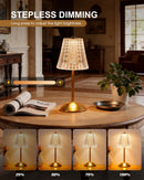 Cordless Touch Table Lamp, Classic Edition Rechargeable Small Desk Lamp — 5