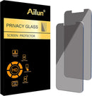 Ailun Privacy Screen Protector iPhone 17e/16e/14/13/13 Pro, 2 Pack photo 1